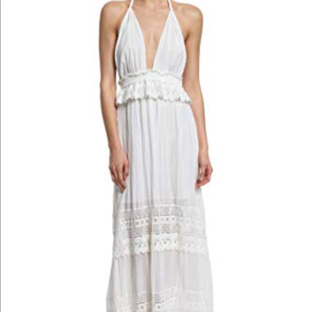 Loveshackfancy crochet halter dress